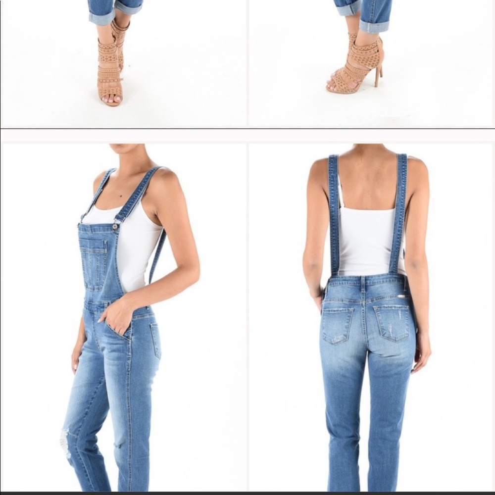 Denim Overalls